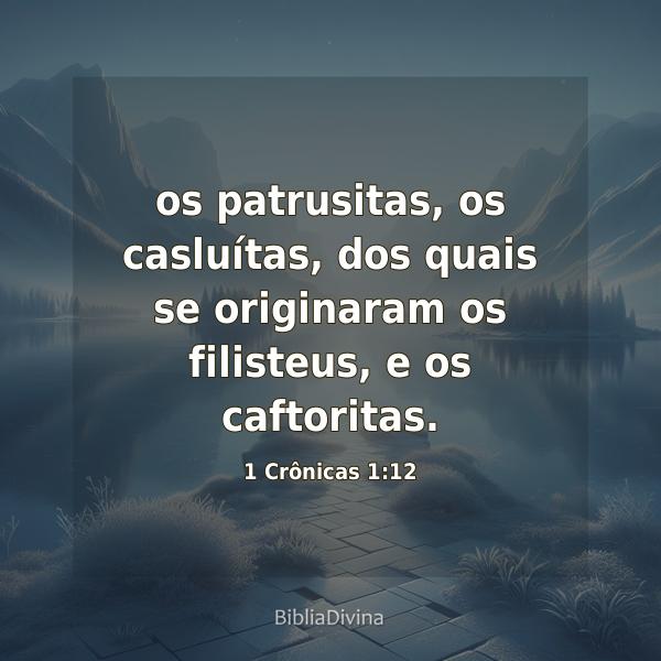 1 Crônicas 1:12