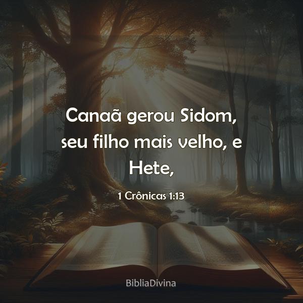 1 Crônicas 1:13