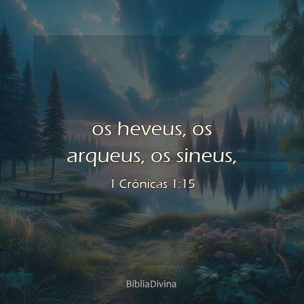 1 Crônicas 1:15