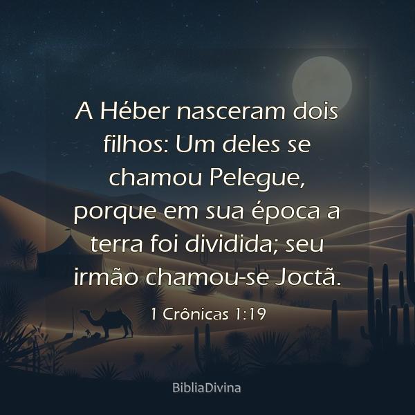 1 Crônicas 1:19