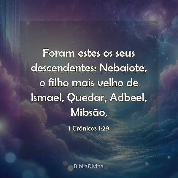 1 Crônicas 1:29