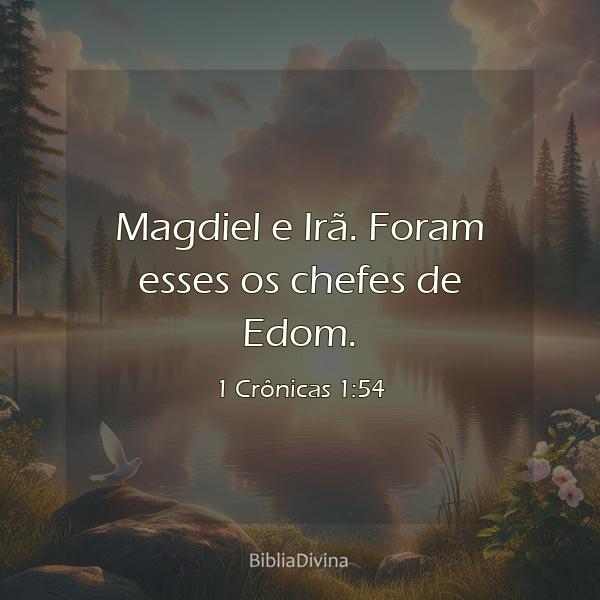 1 Crônicas 1:54