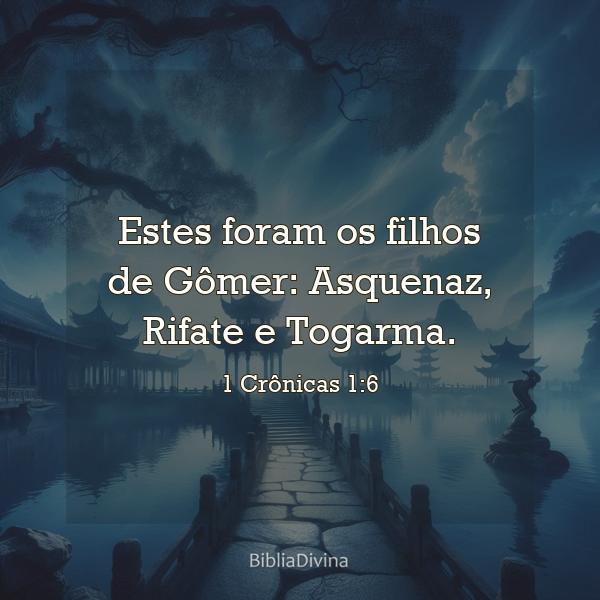 1 Crônicas 1:6