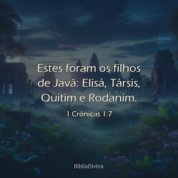 1 Crônicas 1:7