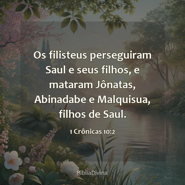 1 Crônicas 10:2