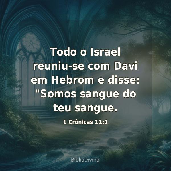 1 Crônicas 11:1