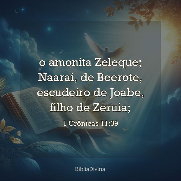 1 Crônicas 11:39