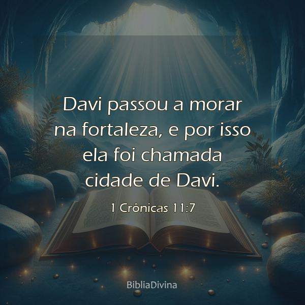 1 Crônicas 11:7