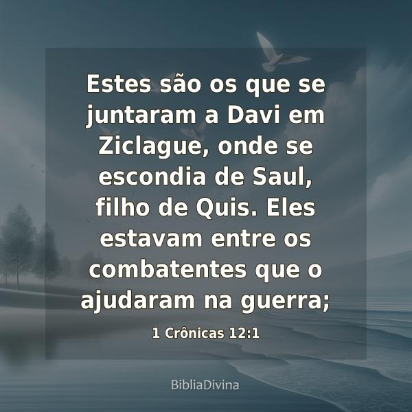 1 Crônicas 12:1