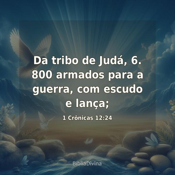 1 Crônicas 12:24