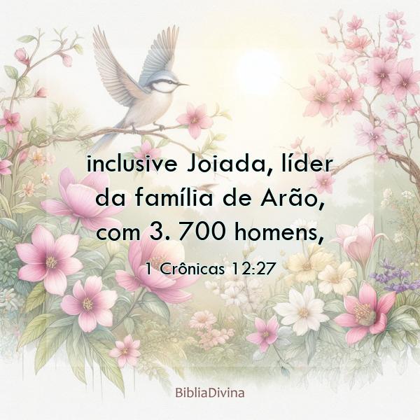 1 Crônicas 12:27