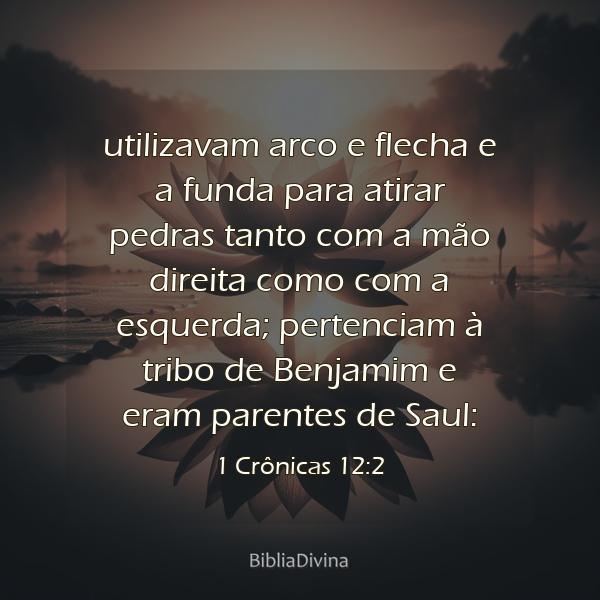 1 Crônicas 12:2