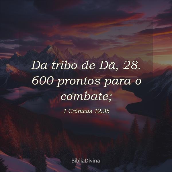 1 Crônicas 12:35