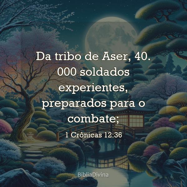 1 Crônicas 12:36