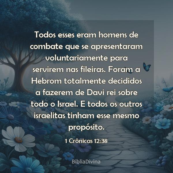 1 Crônicas 12:38