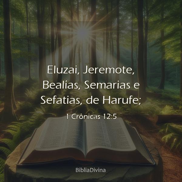 1 Crônicas 12:5