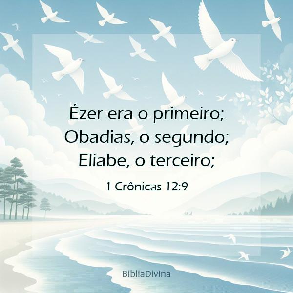 1 Crônicas 12:9