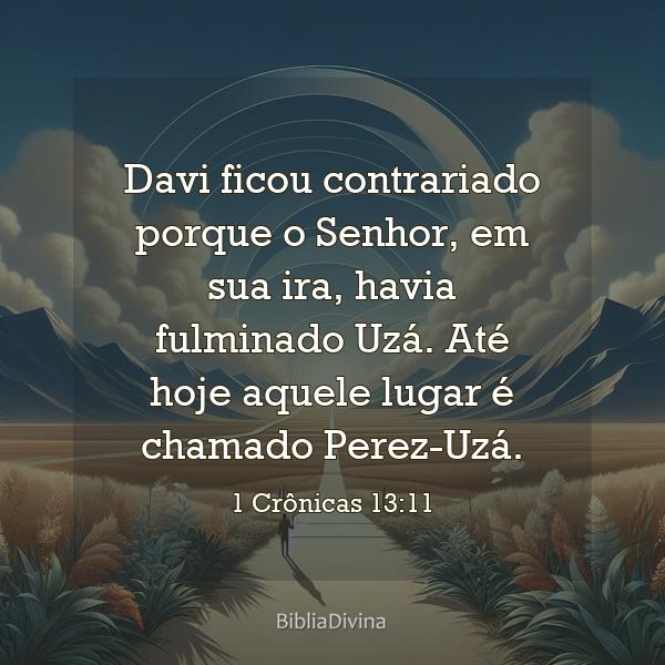 1 Crônicas 13:11