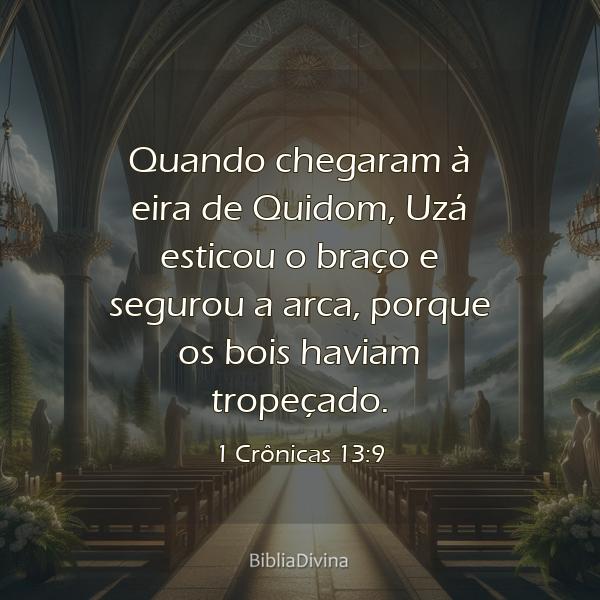 1 Crônicas 13:9