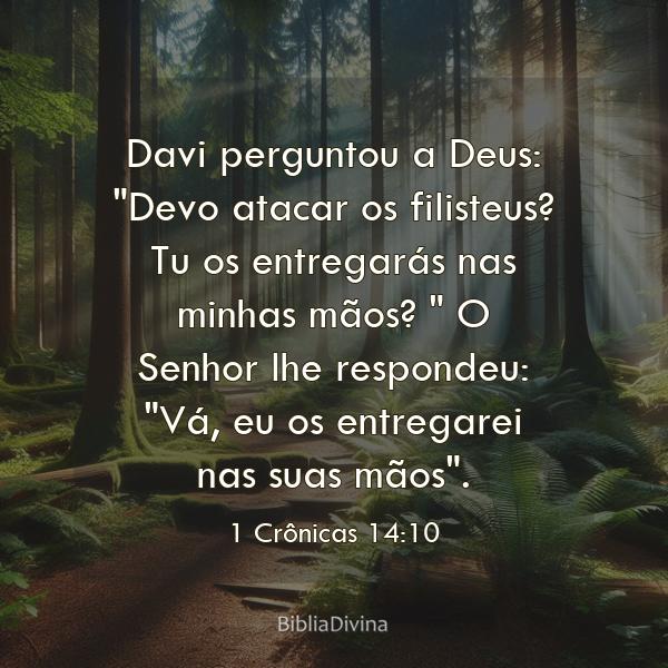 1 Crônicas 14:10