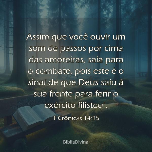 1 Crônicas 14:15