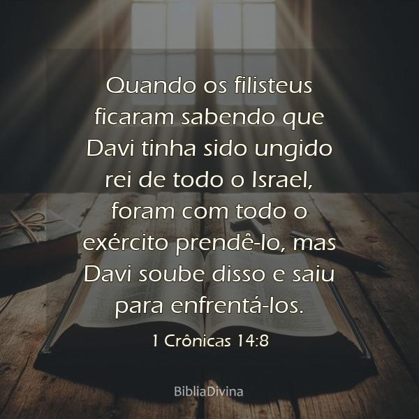 1 Crônicas 14:8