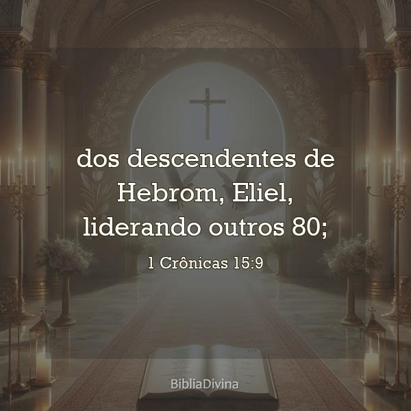 1 Crônicas 15:9