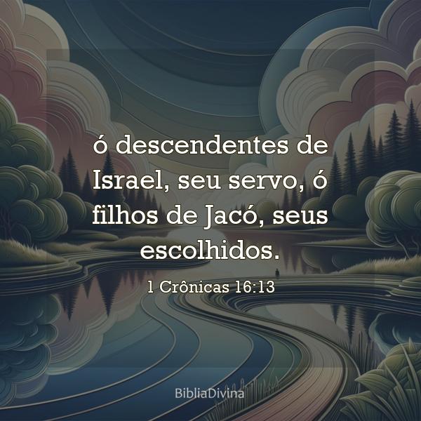 1 Crônicas 16:13