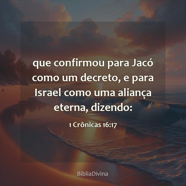 1 Crônicas 16:17