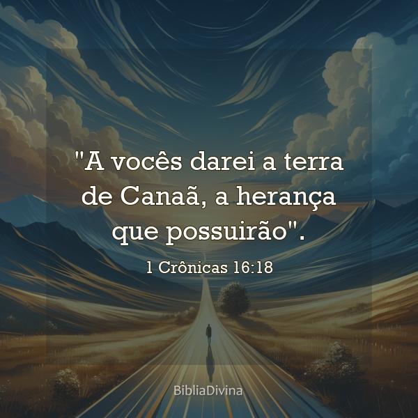 1 Crônicas 16:18