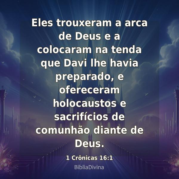 1 Crônicas 16:1