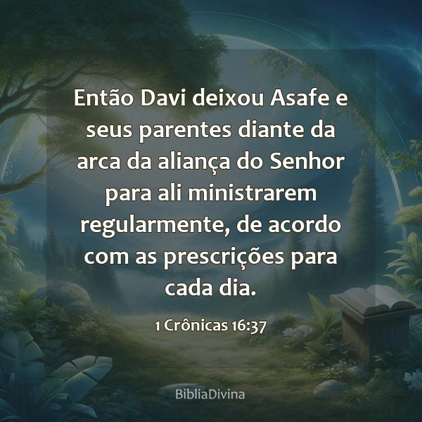 1 Crônicas 16:37