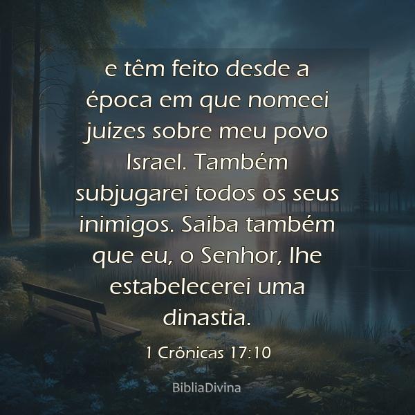 1 Crônicas 17:10