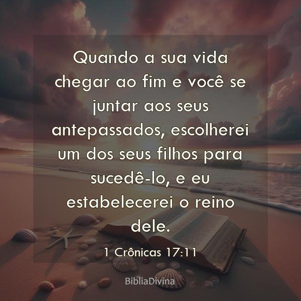 1 Crônicas 17:11