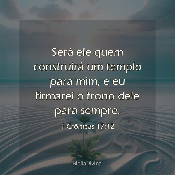 1 Crônicas 17:12