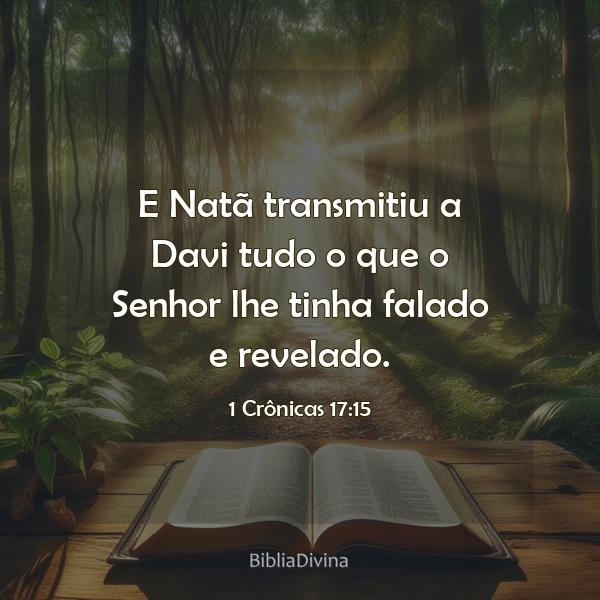 1 Crônicas 17:15