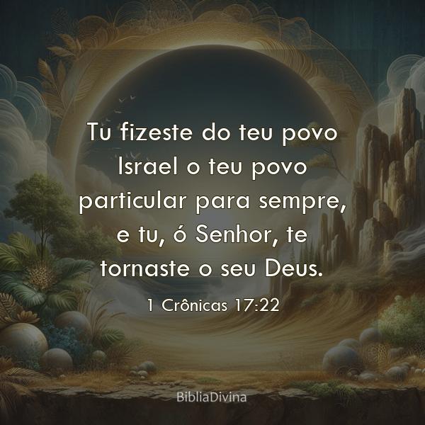 1 Crônicas 17:22