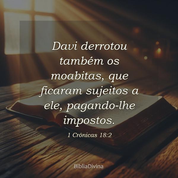 1 Crônicas 18:2