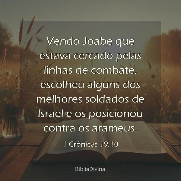 1 Crônicas 19:10