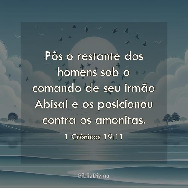 1 Crônicas 19:11