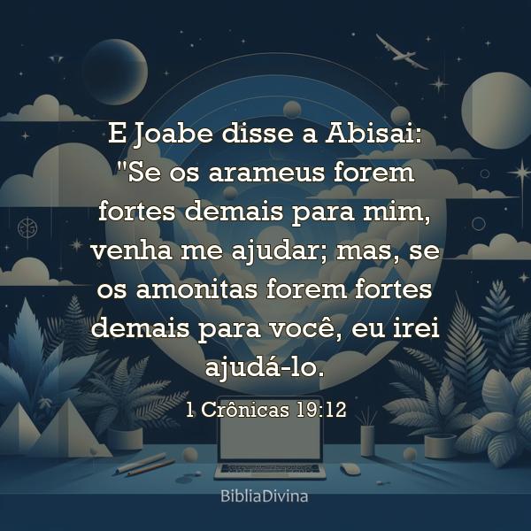 1 Crônicas 19:12