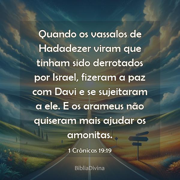 1 Crônicas 19:19