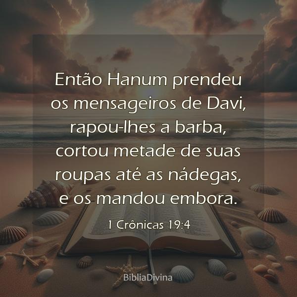 1 Crônicas 19:4