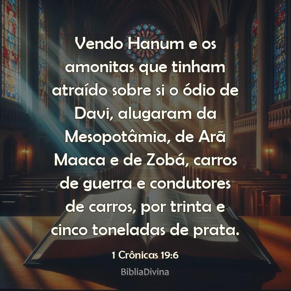 1 Crônicas 19:6