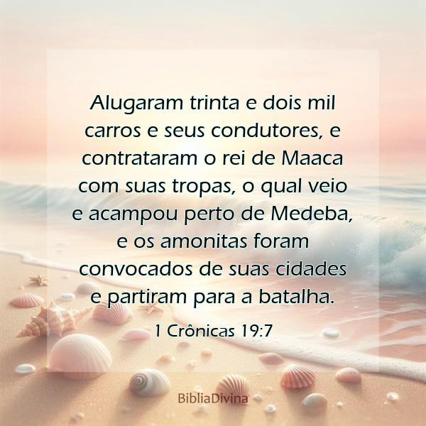 1 Crônicas 19:7