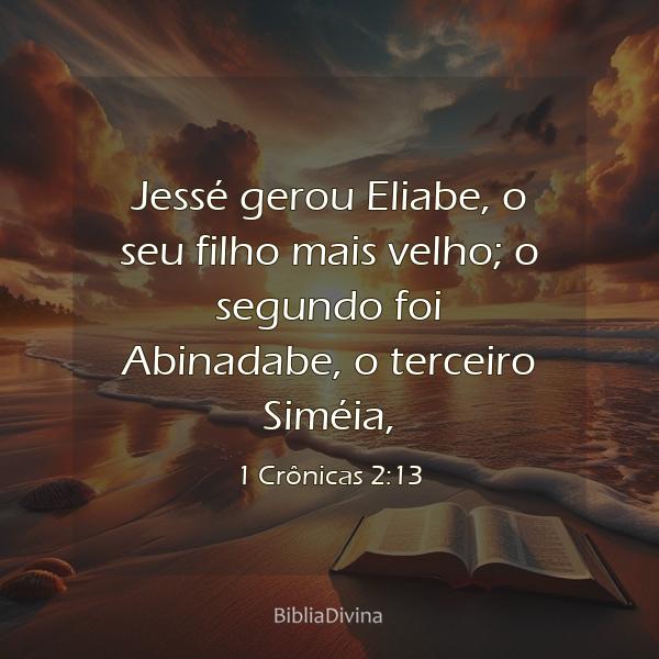 1 Crônicas 2:13