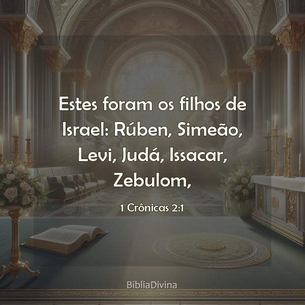 1 Crônicas 2:1