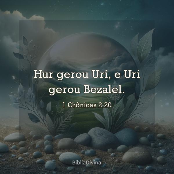 1 Crônicas 2:20