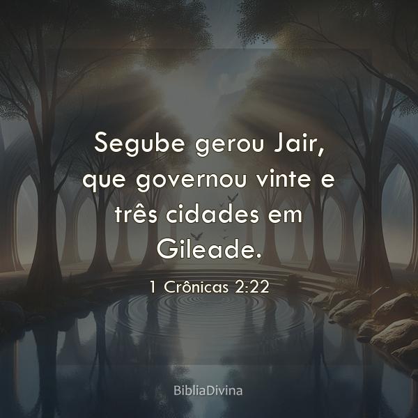 1 Crônicas 2:22