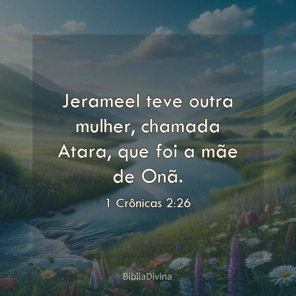 1 Crônicas 2:26